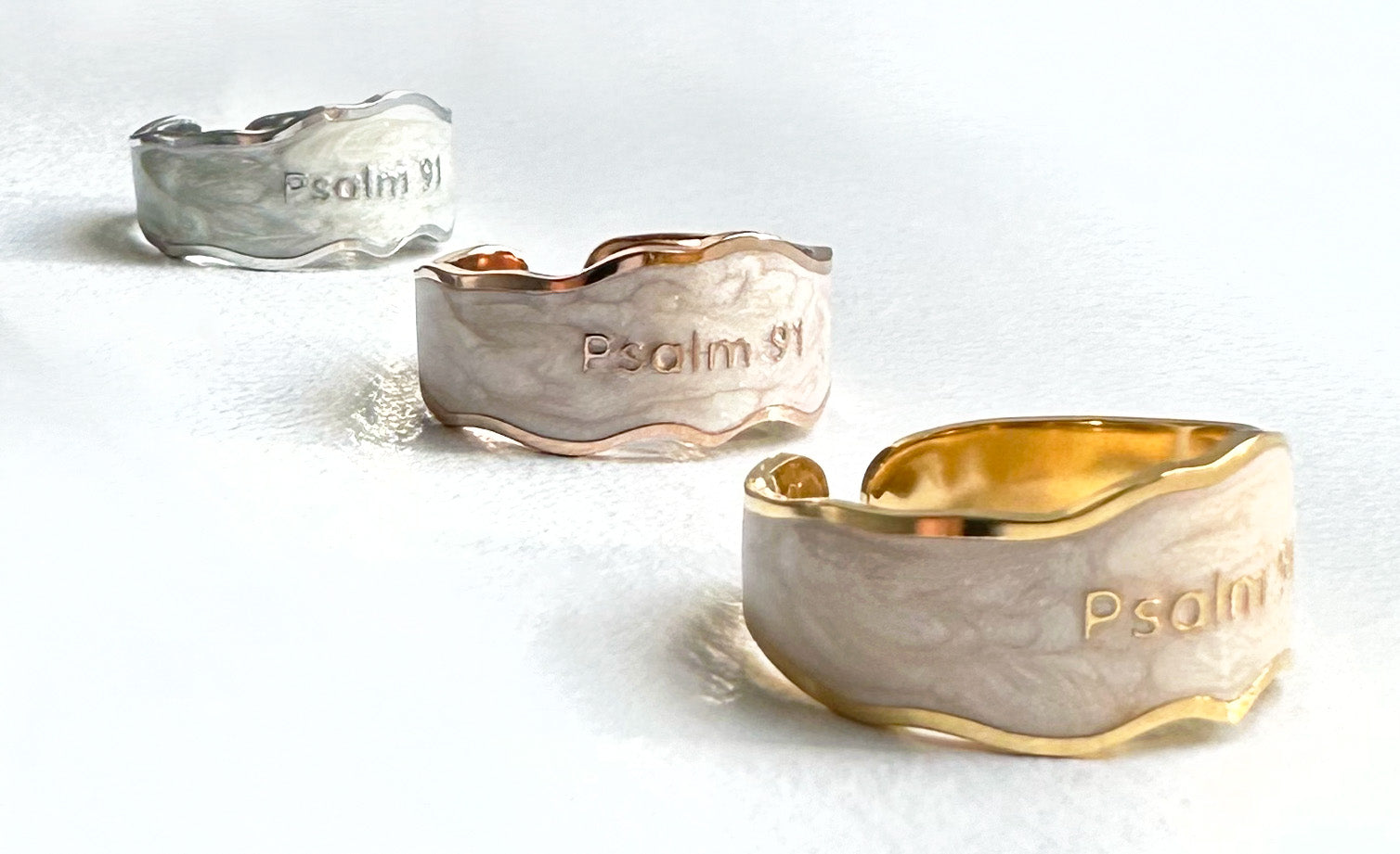 Psalm 91 Adjustable Ring