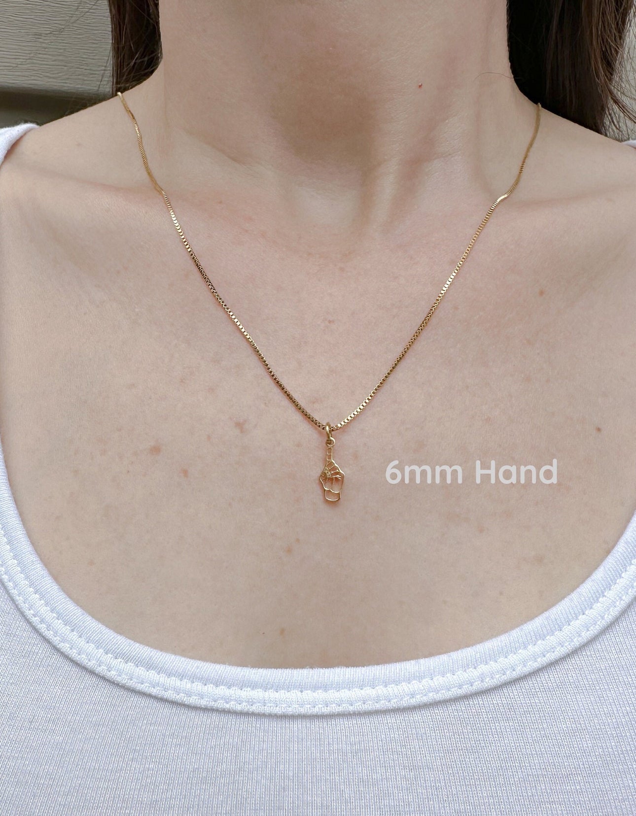 Fingerspelling Name Necklace