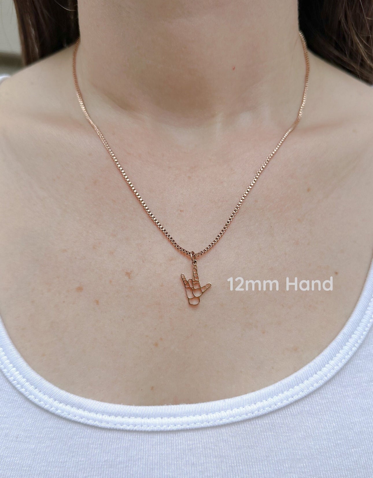 Fingerspelling Name Necklace