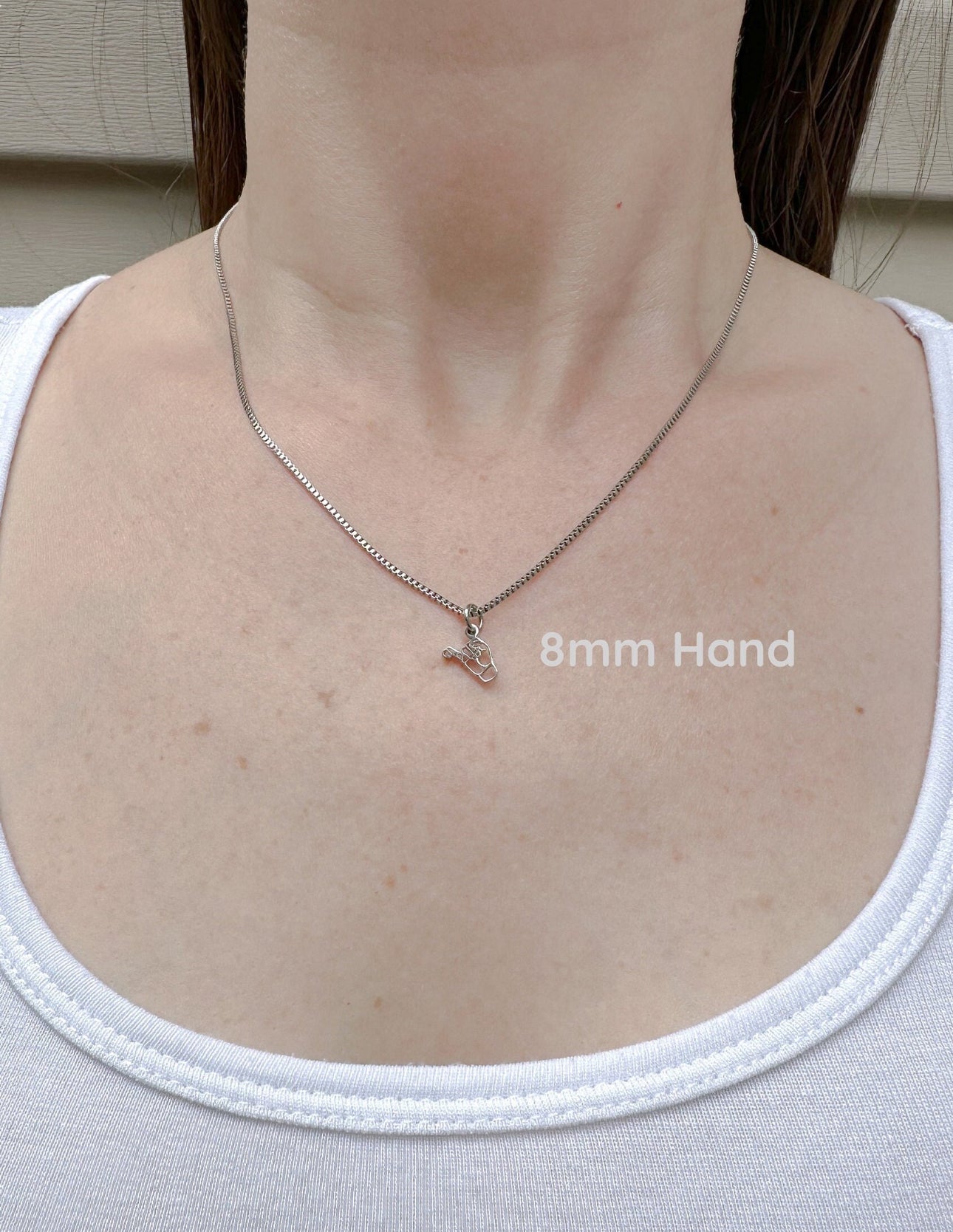 Fingerspelling Name Necklace