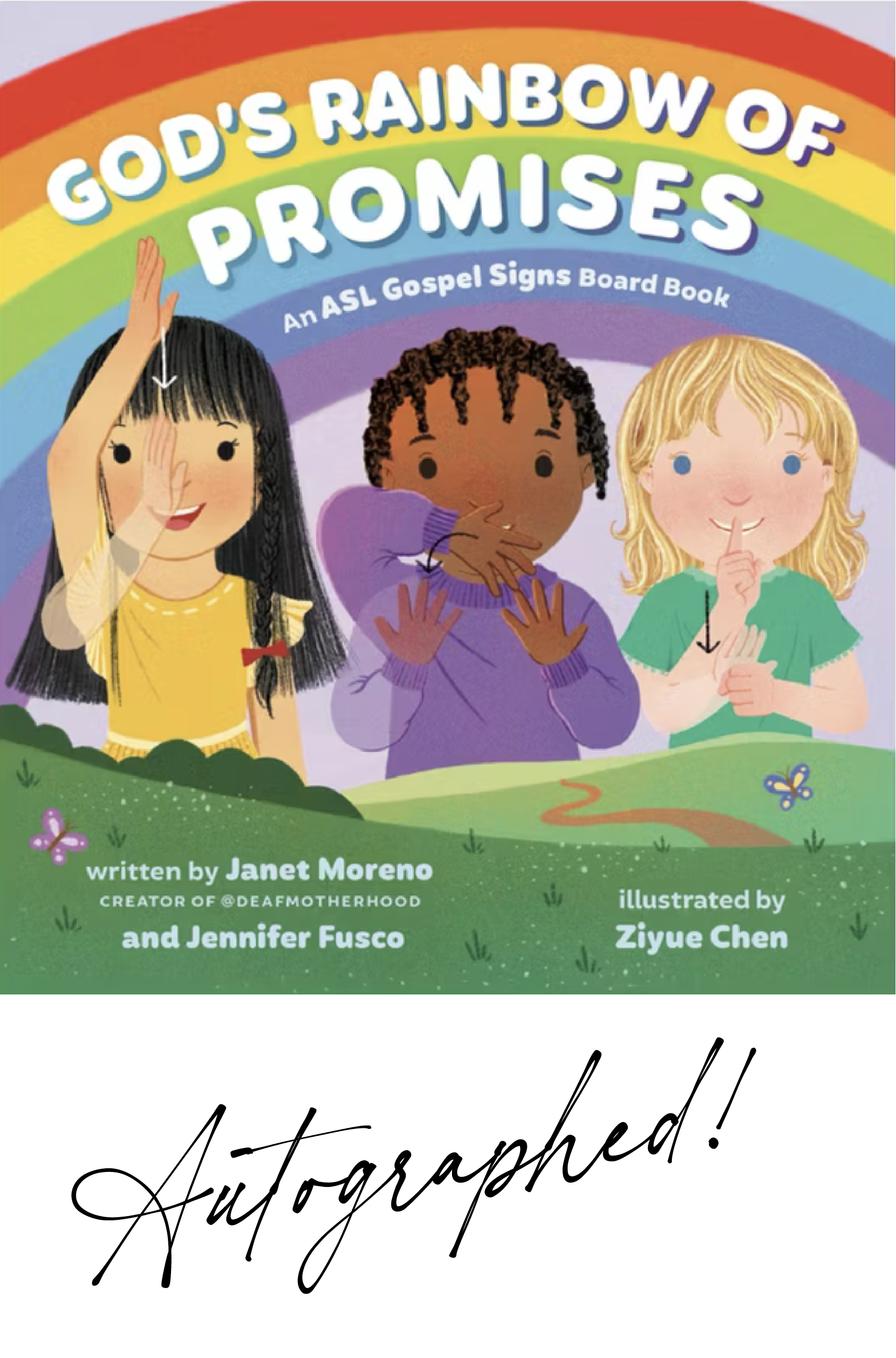 Autographed God's Rainbow of Promises