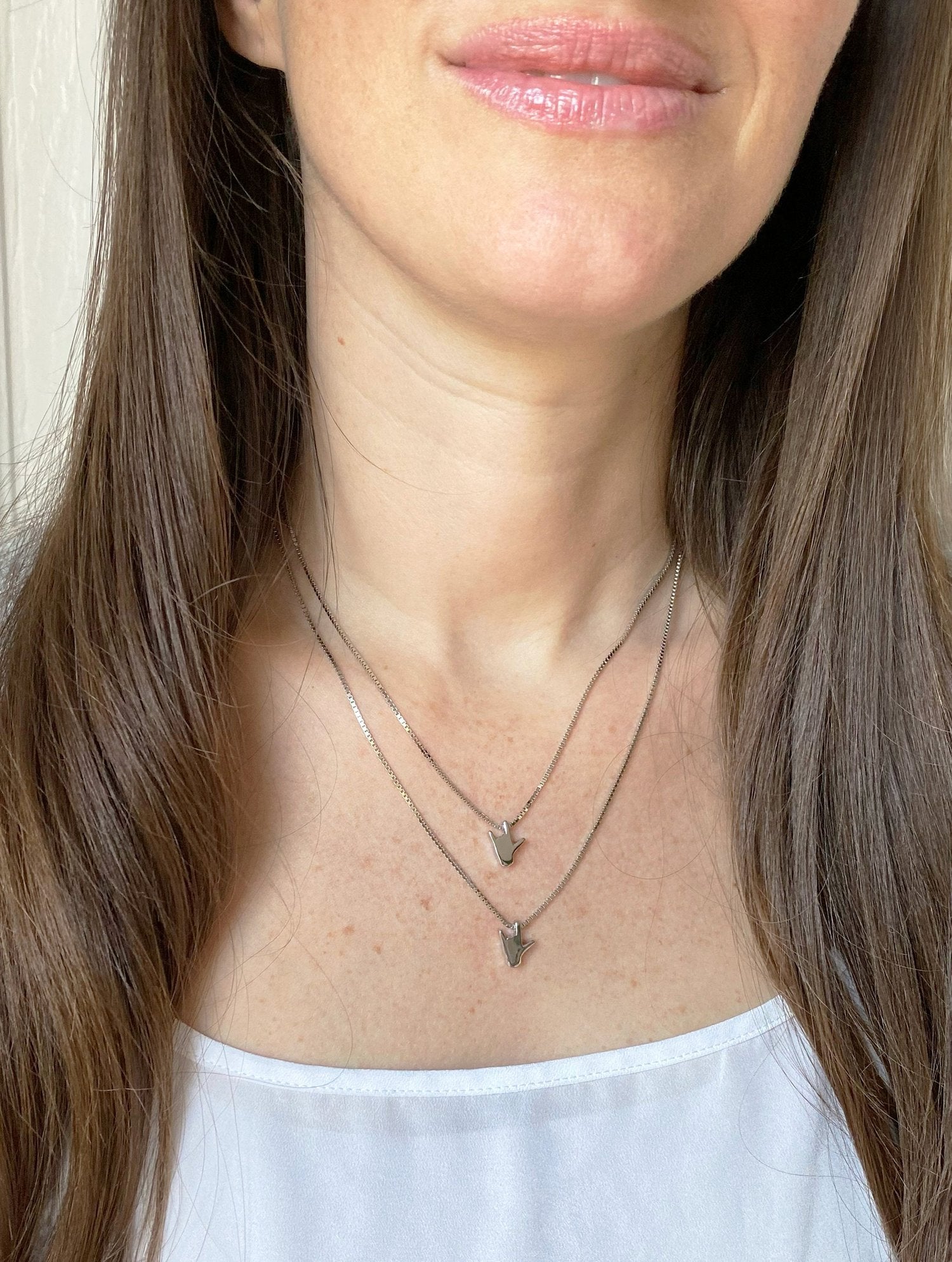Solid ILY Necklace